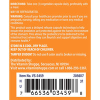 Thumbnail for The Vitamin Shoppe Women's Probiotic Delayed Release 50 Billion - with 10 Probiotic Strains to Support Digestive, Immune & Vaginal Health or Yeast Imbalance - Shelf Stable (60 Veggie Caps)
