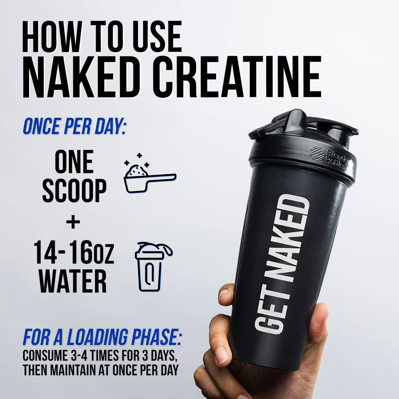 NAKED Vanilla Pea Protein Isolate 5LB Bulk + Pure Micronized Creatine Monohydrate 1,000g (200 Servings) – Plant-Based; Vegan; Non-GMO; Gluten Free; Soy Free