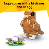 Thumbnail for LEGO Creator 3 in 1 Cute Hamster with a Flower Building Toy for Girls & Boys, Ages 7+ - Kids Build a Hamster, Hedgehog or Eagle Animal Figure - Gift Idea for Birthdays - 31376
