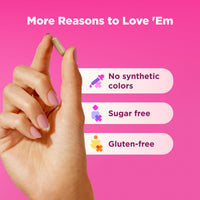 Thumbnail for OLLY Happy Hoo-Ha Capsules, Probiotic for Women, Vaginal Health and pH Balance, 10 Billion CFU, Gluten Free - 25 Count