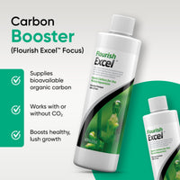 Thumbnail for Trinity Treats Flourish Supplement 250ml, Flourish Excel Organic Carbon 250ml including Microfiber Cleaning Cloth(Flourish planted Aquarium Supplement Flourish Excel Organic Carbon for Aquatic Plants)