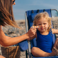Thumbnail for Badger Mineral Kids Sunscreen Face Stick SPF 35, Zinc Oxide Travel Size Sunscreen Stick for Kids, 97% Organic Ingredients, Reef Safe, Water Resistant, .65 oz