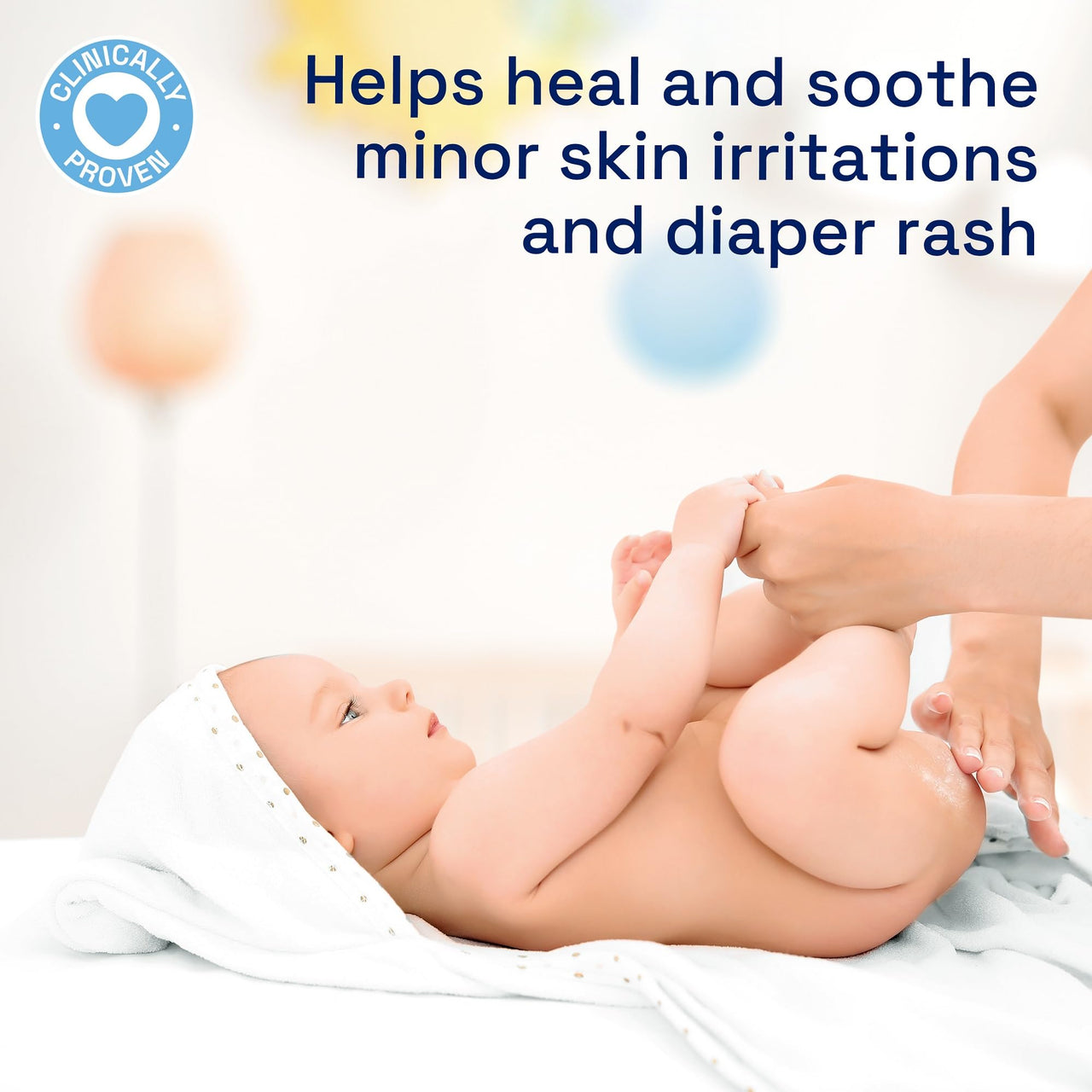 Cetaphil Baby Healing Ointment, Diaper Rash Ointment Soothes and Protects Baby's Irritated Skin, Skin Protectant For Dry Skin, 12oz