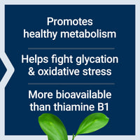 Thumbnail for Life Extension Mega Benfotiamine, 250 mg, a fat-soluble form of thiamine, healthy metabolism, ultra-bioavailable vitamin B1, high potency, gluten-free, non-GMO, vegetarian, 120 capsules