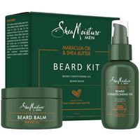 Thumbnail for Shea Moisture Beard Care Gift Set – Natural Beard Oil & Beard Balm Scented with Essential Oils, Gift for Men (2 Piece Set)