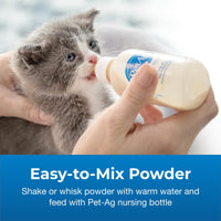 Thumbnail for Pet-Ag PetLac Powder for Kittens - 10.5 oz - Kitten Milk Replacement Powder for Kittens Newborn to Six Weeks Old - Easy to Digest