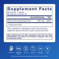 Thumbnail for Pure Encapsulations Selenium - 200 mcg - for Healthy Cellular Function, Immune System & Antioxidant Defenses - Mineral Supplement - Vegan & Gluten Free - 60 Capsules
