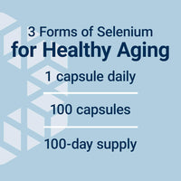 Thumbnail for Life Extension Super Selenium Complex 200 mcg with Vitamin E Vegetarian Capsules