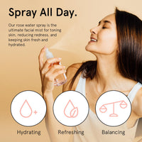 Thumbnail for grace & stella Award-Winning Skin Care Set - Gifts for Women - Travel Essentials with Gold Eye Masks, Hyaluronic Acid Serum & Rose Spray, Beauty Gift Set - Birthday & Bachelorette Favors