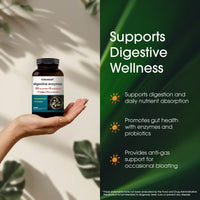Thumbnail for NatureBell Digestive Enzymes - 240 Capsules - Gut & Digestive Health Support Supplement* - with 20 Enzymes, 5 Prebiotics & 10-Strand Probiotic Blend