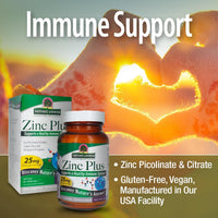 Thumbnail for Zinc Plus + Vitamins for Adults - 25mg of Immune Support with B6 60 Veg Capsules - Vegan, Gluten-Free, Cruelty-Free Zinc Piclonate | Immune Support