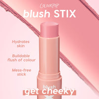 Thumbnail for ColourPop Blush Stix - Cream Blush Stick with a Blendable, Hydrating Formula and Natural, Skin-Like Finish - Glowy Summer Makeup for Cheeks, Eyes & Lips - 25/8 (0.28 oz)