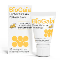 Thumbnail for BioGaia Protectis Baby Probiotic Drops | Baby Essentials for Colic & Gas Relief | Safe for Newborns | Ease Crying, Fussing, Colic, Gas, Spit-ups & Constipation | No Dairy, Soy & Gluten | 5mL