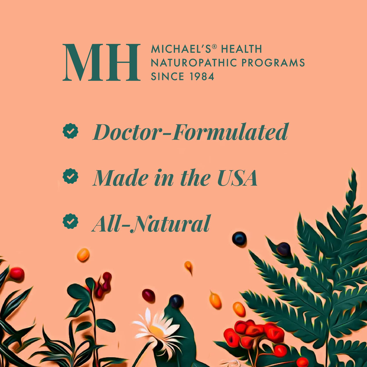 Michael's Health Naturopathic Programs Water Balance Factors - 120 Vegetarian Tablets - Helps Balance Fluid Levels - With Potassium & Vitamin B6 - Gluten Free, Kosher - 40 Servings