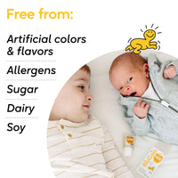 Thumbnail for BioGaia Immune Active Baby Probiotic Drops + Vitamin D | for Babies & Toddlers 0-36 Months | Supports Digestive & Immune Health | Allergen, Dairy, Soy & Gluten Free | 50 Day Supply