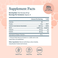 Thumbnail for Youtheory Collagen Powder - Premium Collagen Supplement with Vitamin C & Biotin - Supports Healthy Hair, Nails, Skin & Joints* - Dairy, Soy & Gluten Free - Vanilla, 4.7 oz