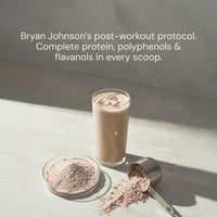 Thumbnail for Blueprint Bryan Johnson Chocolate Protein Powder – Vegan Plant-Based Supplement with Cocoa Powder – Clean Ingredients – 26g Protein per Serving – Non-GMO – 30 Servings