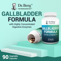 Thumbnail for Dr. Berg Gallbladder Formula Extra Strength - with Ox Bile Powder and Conjugated Bile Acid - Digestive Enzymes Proprietary Blend - Full 45-Day Supply - 90 Vegetable Capsules