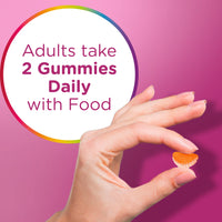 Thumbnail for Centrum MultiGummies Multi+ Beauty Dual Action Multivitamin, Specially Designed with Biotin for Healthy Hair, Skin and Nails, Cherry/Berry/Orange Flavors - 100 Count