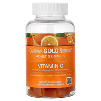 Thumbnail for California Gold Nutrition Vitamin C Gummies with Vitamin A from 100% Beta-Carotene, 90 Vegetarian Gummies