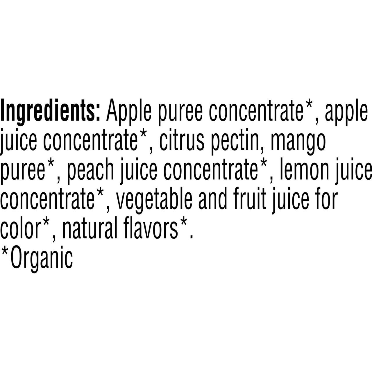 Pure Organic Twisted Fruit Bites, Kids Snacks, Fruit Snacks, Peach Mango (16 Pouches)