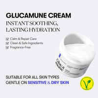 Thumbnail for VT COSMETICS Glucamune Cream, Hydrating Vegan Moisturizer for Face, Hypoallergenic, Fragrance-Free, for Dry & Sensitive Skin, Beta-Glucan, Glucosamine, Glass Skin Glow, Korean Skincare (3.38 fl Oz)