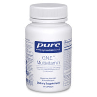 Thumbnail for Pure Encapsulations O.N.E. Multivitamin - Once Daily Multivitamin with Antioxidant Complex Metafolin, CoQ10, and Lutein to Support Vision, Cognitive Function, and Cellular Health* - 30 Capsules