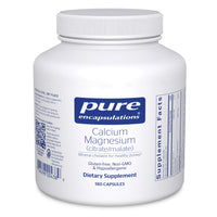 Thumbnail for Pure Encapsulations Calcium Magnesium (Citrate/Malate) | Supplement to Support Bone and Cardiovascular Health* | 180 Capsules