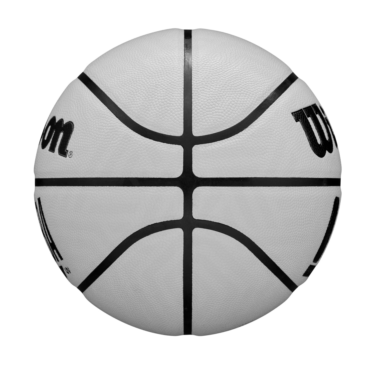 WILSON NBA Forge Pro UV Indoor/Outdoor Basketball - White/Green, Size 7-29.5"