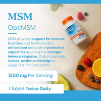 Thumbnail for Doctor's Best MSM Supplement 1500mg for Men & Women - Supports Hair, Skin, Nails, Joint Health, & Mobility, Delivers Beneficial Sulfur with OptiMSM, Gluten Free, Non GMO, Vegan - 120 Tablets