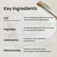 Thumbnail for coxir Intensive EGF PEPTIDE Emulsion l Youth Activating Moisturizer for Face with EGF(Epidermal Growth Factor),Multi-Peptides l for Dull,Aged Skin and Damaged Skin [100ml/3.38 fl.oz]