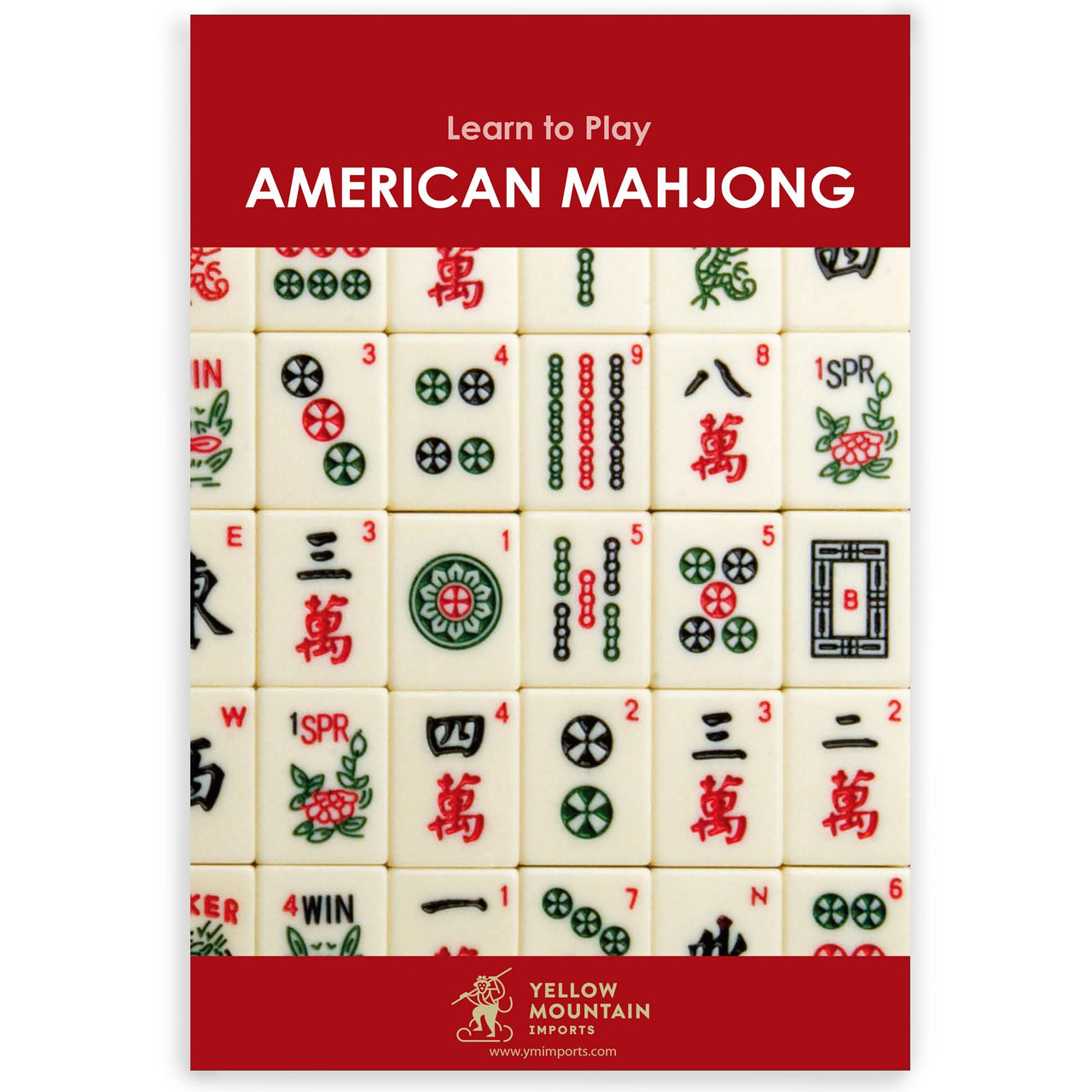 Yellow Mountain Imports American Mahjong Set, “Atlantica” with Fabric Case, 4 Wooden Pusher Racks, Wind Indicator, Dice & Wright Patterson Count Scoring Coins