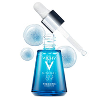 Thumbnail for Vichy Mineral 89 Prebiotic Defense & Recovery Concentrate, Niacinamide Serum For Face, Skin Barrier Repair Seum With Antioxidants, Pore Minimizer & Hydrating Serum For Dull, Dry Skin