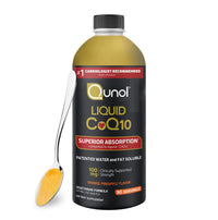 Thumbnail for Qunol CoQ10 Liquid Supplement 100mg, Superior Absorption, Natural Form of Coenzyme Q10, Antioxidant for Heart Health, Orange Pineapple Flavored, 90 Servings, 30.4 oz Bottle
