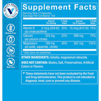 Thumbnail for Calcium Citrate+Magnesium&Vitamin D,Multi-Mineral Bone Health Supplement,Vitamin D Aids Absorption, Calcium 999mg, Magnesium 567mg, Vitamin D 612IU per Daily dose (300 Capsules) by The Vitamin Shoppe