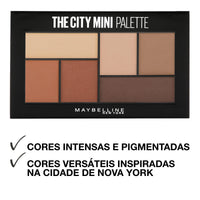 Thumbnail for Maybelline New York The City Mini Eyeshadow Palette Makeup, Brooklyn Nudes, 0.14 oz.