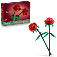 Thumbnail for LEGO Roses - Building Toy for Kids, Girls & Boys, Ages 8+ - Artificial, Fake Roses for Home Decor & Display - Gift Idea for Plant & Flower Lovers - 40460