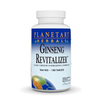 Thumbnail for Planetary Herbals Ginseng Revitalizer, 964 mg, Tablets, 180 Tablets
