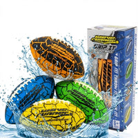 Thumbnail for Wave Runner Grip It, Size 9.25in - Water Football, Beach Toys, Kids Outdoor Games for Summer | Pool Toys Football - Special Grip Pattern, Double Laced, Lightweight, All Weather Fun Water Toy