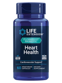 Thumbnail for Life Extension FLORASSIST® Probiotic Heart Health, Lactobacillus reuteri 30242, Promotes Heart Health and Already Healthy Cholesterol Levels, Gluten-Free, Non-GMO, Vegetarian, 60 Capsules