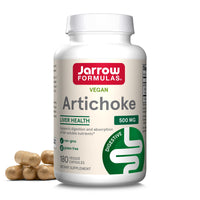 Thumbnail for Jarrow Formulas Artichoke 500 mg - Standardized Artichoke Extract - 180 Servings (Veggie Caps) Support Liver Health & Digestion - Dietary Supplement - Non-GMO - Gluten Free - Vegan
