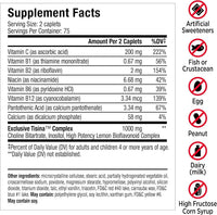 Thumbnail for Lipo-Flavonoid Ear Ringing - Doctor-Recommended for Ringing Ears - Clinically Proven Lemon Bioflavonoid Complex with Vitamins C, B1, B2, B6, B12, & Calcium - 150 Caplets