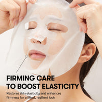 Thumbnail for VT COSMETICS CICA Pink Daily Mask 30 Sheets, 300Da Low Molecular Collagen for Skin Elasticity, Hydrating & Firming, Pink Collagen Essence, Korean Face Mask