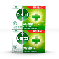 Thumbnail for Dettol Anti Bacterial Original Soap 100g Twin Pack Dermatologically Tested