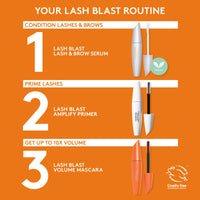 Thumbnail for CoverGirl Lash Blast Volume Waterproof Mascara Makeup, Long-Wearing, Smudge-Proof, Cruelty Free, Very Black, 1 Count