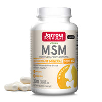 Thumbnail for Jarrow Formulas MSM 1000 mg - 200 Veggie Capsules - Methylsulfonylmethane - Source of Sulfur - Dietary Supplement Supports & Strengthens Joints - Up to 200 Servings