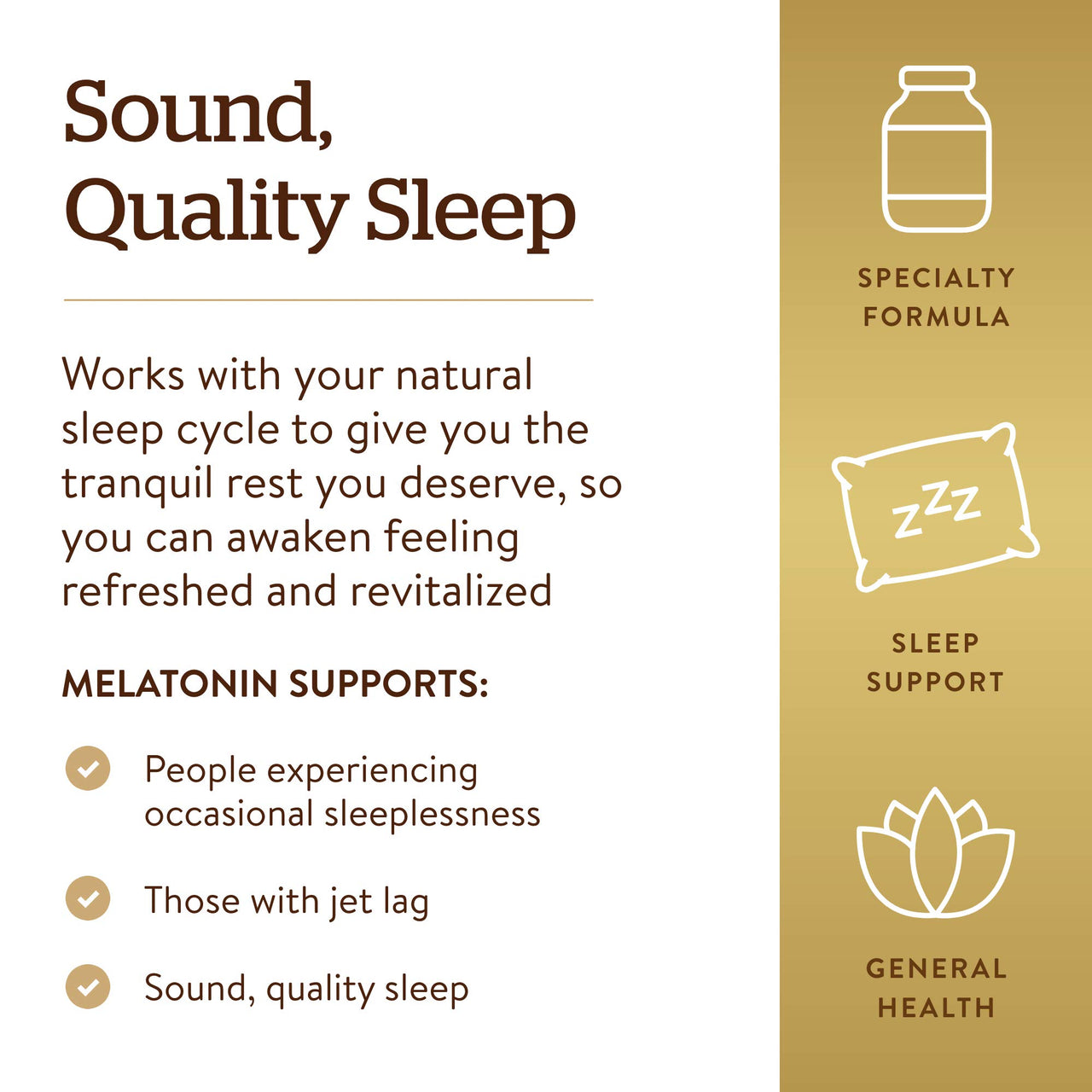 Solgar Melatonin 10 mg Clinically Studied Ingredient, Helps Promote Relaxation & Sleep, Suitable for Vegans, 60 Tablets