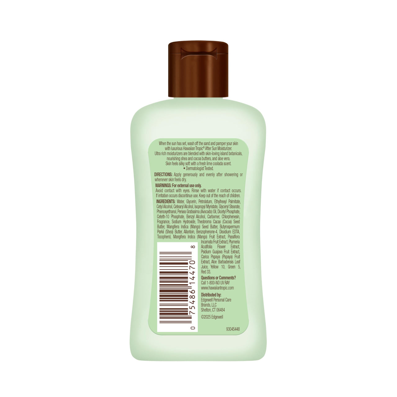 Hawaiian Tropic After Sun Lotion Lime Coolada Case, 12 mini bottles | After Sun Care Travel Essentials, Aloe Vera Lotion, 2 fl oz each (Pack of 12)