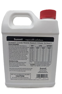 Thumbnail for Summit Clear-Water Barley Straw Extract Concentrate - 1 Quart, Natural Pond Water Clarifier