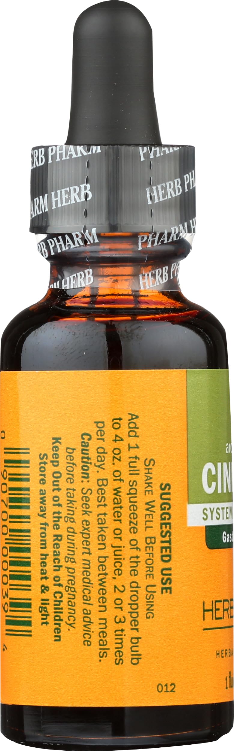 Herb Pharm Certified Organic Cinnamon Liquid Extract for Cardiovascular and Circulatory Support - 1 Ounce